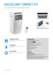 Olimpia Splendid Climatiseur Mobile 8.000 BTU/h Manuel utilisateur