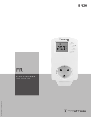 Trotec Prise Thermostat BN30 Manuel utilisateur | Fixfr