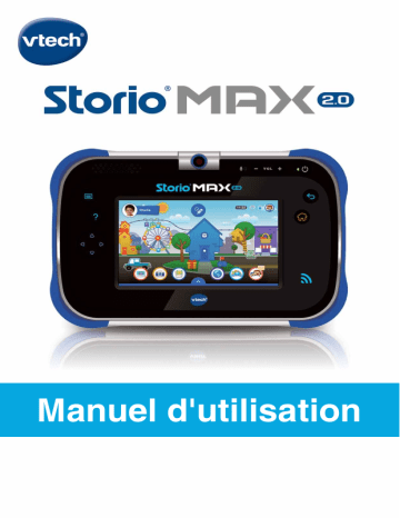 VTech - Storio Max 2.0 bleue Manuel utilisateur | Fixfr