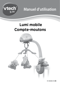 VTech - Lumi mobile Compte-moutons Bleu/Blanc Manuel utilisateur