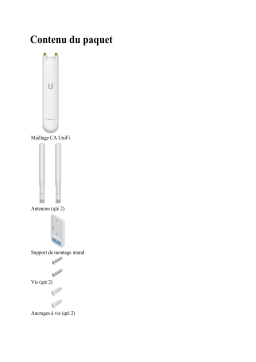 Ubiquiti Point d’accès de Maille UAP-AC-M Manuel utilisateur