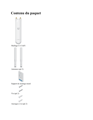 Ubiquiti Point d’accès de Maille UAP-AC-M Manuel utilisateur | Fixfr