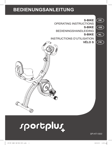 Sportplus - Vélo d'Appartement spécification | Fixfr