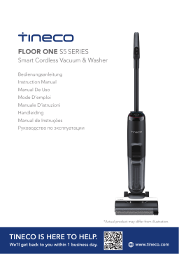 Tineco Aspirateur Eau et Poussière sans Fil Floor One S5 Intelligent Manuel utilisateur