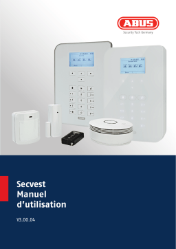 Abus FUAA50010 Système d'Alarme sans Fil Secvest (Export) Manuel utilisateur