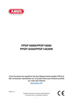 Abus PPDF16000 ABUS OneLook Kit de vidéosurveillance Manuel utilisateur