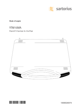 MA160 IR Moisture Analyzer, 70g, 1mg Manuel utilisateur