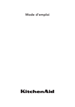 KitchenAid KWXXXB 14600 Platewarmer Mode d'emploi