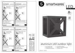 Smartwares GWI-004-HS Outdoor wall light Manuel du propriétaire