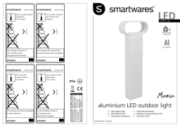 Smartwares GPI-001-HW LED outdoor garden pole Manuel du propriétaire