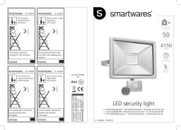 Smartwares SL1-DOB50 LED security light 50 W Manuel du propriétaire