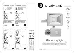 Smartwares SL1-DOB10 LED security light 10 W Manuel du propriétaire