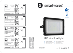 Smartwares FFL-70111 High power LED floodlight Manuel du propriétaire