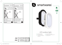 Smartwares GOL-001-B-UK LED outdoor wall light Manuel du propriétaire