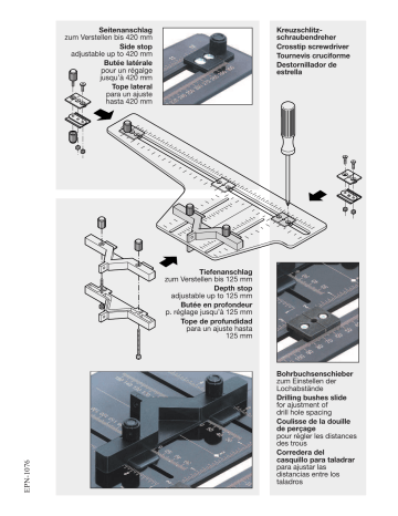 Hafele 001.35.001 Euro Handle-It Jig  Guide d'installation | Fixfr