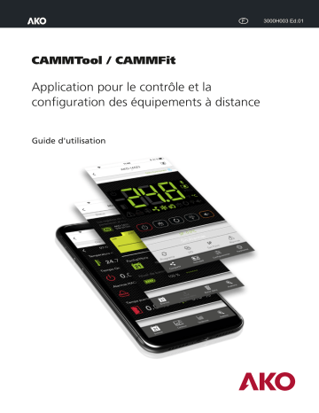 AKO remote device control and configuration CAMMTool / CAMMFit Mode d'emploi | Fixfr