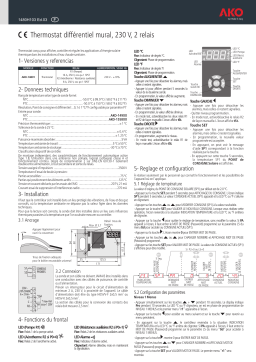 AKO Surface differential controller AKO-14801 Mode d'emploi