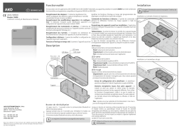 AKO CAMM module Mode d'emploi