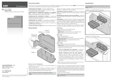 AKO CAMM module Mode d'emploi | Fixfr