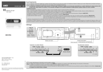 AKO AKO-5761x gas detector Manuel utilisateur | Fixfr