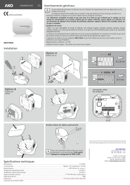 AKO AKO-57624 gas detector Mode d'emploi