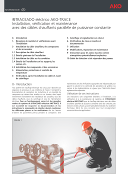 AKO Parallel heating cable Mode d'emploi