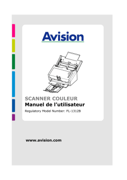 Avision AD230 Document Scanner Manuel utilisateur