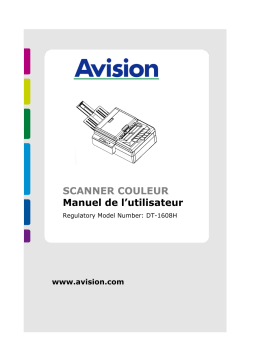 Avision AD7080 Document Scanner Manuel utilisateur