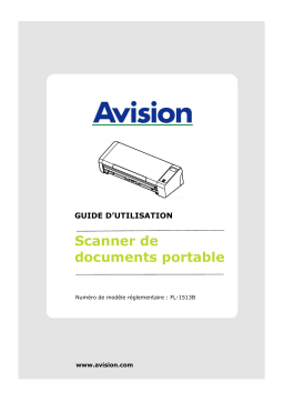 Avision PaperAir 215L Manuel utilisateur