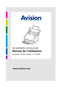 Avision AD230U Document Scanner Manuel utilisateur