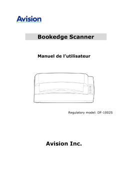 Avision FB2280E Flatbed Scanner Manuel utilisateur