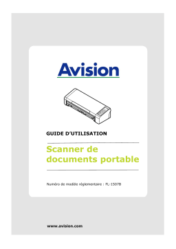 Avision PaperAir 215 Manuel utilisateur