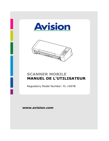 Avision AD215 series Document Scanner Manuel utilisateur | Fixfr