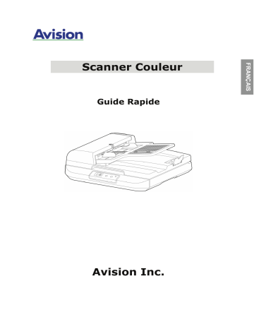 AV5100 | Avision AV5200 Document Scanner Manuel utilisateur | Fixfr