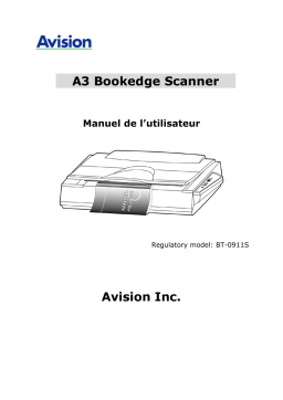 Avision FB6280E Flatbed Scanner Manuel utilisateur