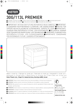 tepro 6160EC Premier Box 30G/113L Manuel du propriétaire