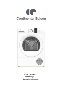 CONTINENTAL EDISON CESLCE10W1 Manuel utilisateur