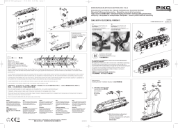 PIKO 40305 N BR 118 Electric blue DB IV Manuel utilisateur