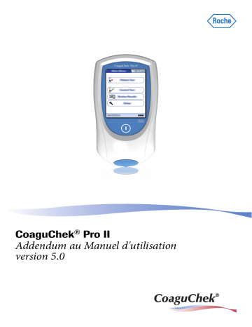 Roche CoaguChek Pro II Manuel utilisateur | Fixfr