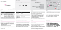 Aluratek AIS01F iStream Bluetooth Audio Receiver Guide de démarrage rapide