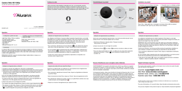 Aluratek AWC02F HD 1080p Webcam Guide de démarrage rapide | Fixfr