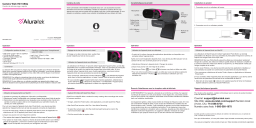 Aluratek AWC03F HD 1080p Webcam Guide de démarrage rapide