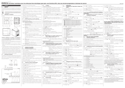 Evco EV9316C9 Thermotimer Manuel utilisateur