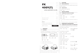 Evco FK400T/FK400Y Fiche technique