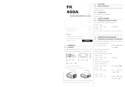 Evco FK400A Fiche technique