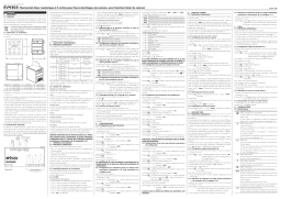 Evco EV9303J9 Thermotimer Manuel utilisateur