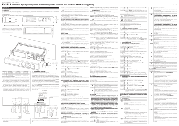 Evco EVS214 Fiche technique | Fixfr