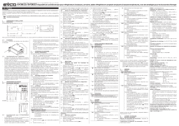 Evco EV3B33N7 Basic controller Manuel utilisateur