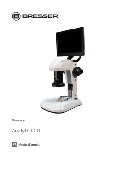 Bresser 5809100 Analyth LCD microscope Manuel du propriétaire