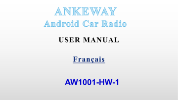 ANKEWAY 7 Pouces [2G+16G] RDS Autoradio Android 2 DIN FM Radio Manuel utilisateur | Fixfr